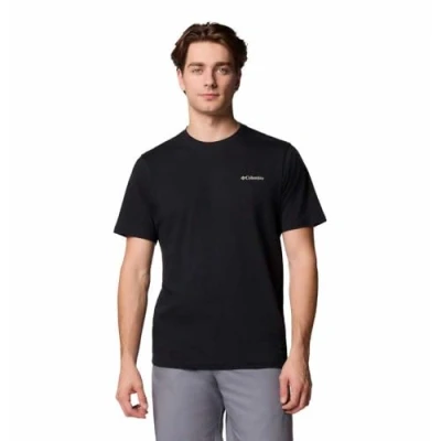 Bild av Columbia North CASCADES Short Sleeve TEE Tshirt med print, Storlek: XL, Black