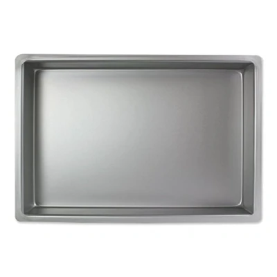Bild av PME OBL08122 aluminium avlång kakform 20 x 30 5 cm djup, silver