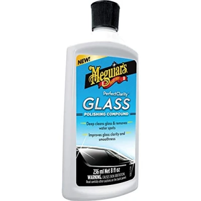 Bild av Meguiars G8408EU Perfect Clarity glaspoleringskomposition 235 ml en kraftig glasrengöringsförening