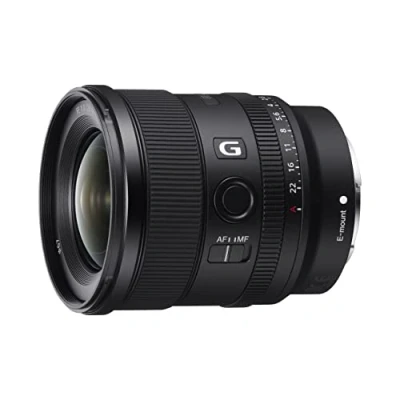 Bild av Sony SEL20F18G Fullformatsobjektiv FE 20 mm F1.8 G vidvinkelobjektiv för stillbilder och filmer
