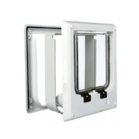 Bild av Trixie 4 Way cat flap electromagnetic 21.1 x 24.4 cm white