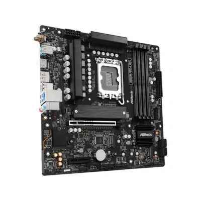 Bild av ASRock B860M Pro A WiFi Moderkort Intel B860 LGA1851 socket DDR5 RAM Micro ATX