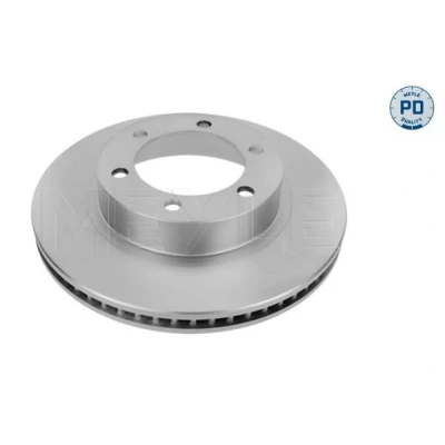 Bild av MEYLE 30 15 521 0121/PD Disque de frein Essieu avant 318,7 28 6 139,7 ventilé revêtu zinc TOYOTA: Land Cruiser Prado 120, HILUX 3 Pick up