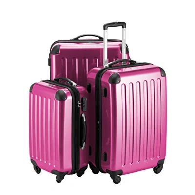 Bild av Hauptstadtkoffer Alex HK 35769585 T646566 Resväskor, Magenta, 3 st