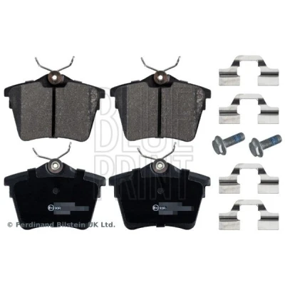 Bild av BLUE PRINT ADP154219 Jeu de plaquettes frein Essieu arrière avec monture PEUGEOT: 407 SW, Berline, 607 CITROËN: C5 3, III Break
