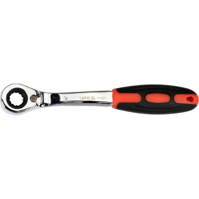 Bild av YATO YT 02371 Clé à cliquet porte embouts dans support plastique Acier chrome vanadium avec fonction de crantage