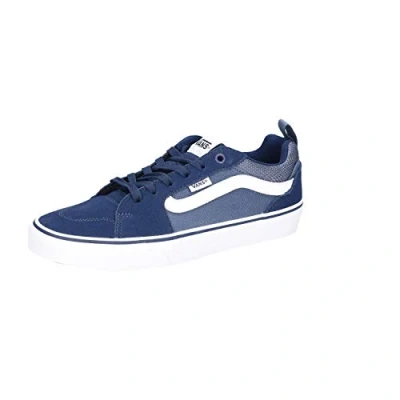 Bild av Vans Filmore Mocka/Canvas sneakers för män, Blå mocka canvas dress Blues vintage Indigo T2l, 42.5 EU