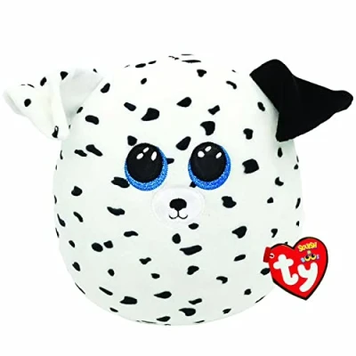 Bild av TY Squish a Boo Hund Fetch 20 CM, Vitt, 2009141