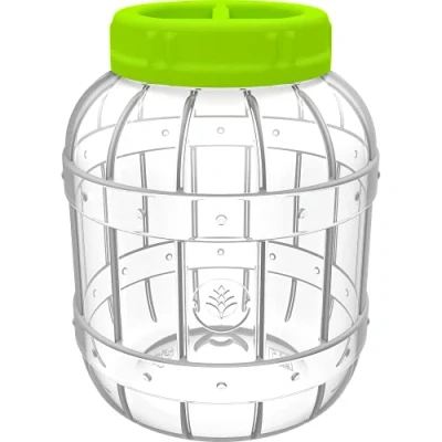Bild av Browin 602015 mångsidig, lockfat, glas för saltgurkor5 L, PET