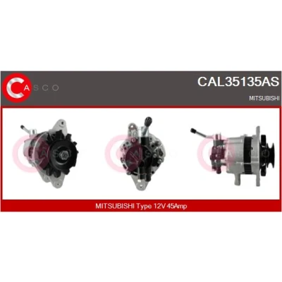Bild av CASCO CAL35135AS Generator 12V 45A MITSUBISHI: PAJERO 1 Canvas Top