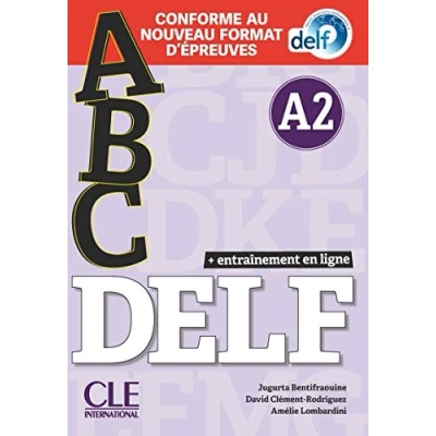 Bild av ABC DELF Niveau A2 Livre + CD Entrainement en ligne Conforme au nouveau format d&#039;épreuves: nouvelle 2020