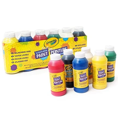 Bild av Crayola Farby w butelkach 6 kolorów 237 ml