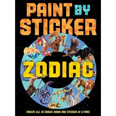 Bild av Paint by Sticker: Zodiac: Create All 12 Zodiac Signs One Sticker at a Time