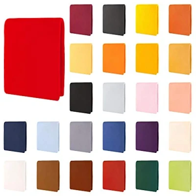 Bild av CelinaTex Aqua vattensäng, resårsäng, dra på lakan, 200 x 220 240 cm, röd, bomull, elastan