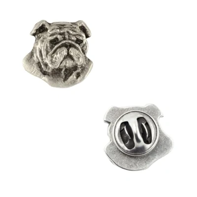 Bild av Art Dog Unique Edition Silver Pin Badge Silverpläterad Handgjord Broscher Dam Roliga Pins Brosch Smycken Pudel 2x1,8x3cm