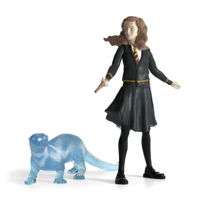 Bild av schleich WIZARDING WORLD Hermione Granger och Patronus, från 6 år, 42681 Leksaksfiguren, 16 x 11 18 cm