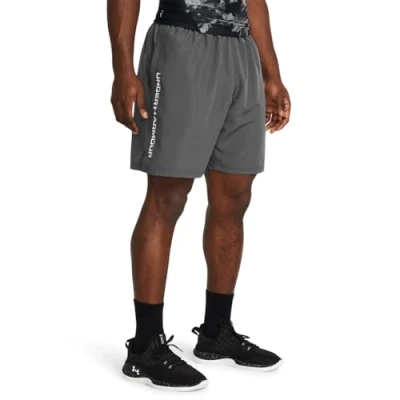 Bild av Under Armour Launch 18 cm (7 tum) 2 i 1 kort, Castlerock/Castlerock/reflekterande, XL, Castlerock/vit, 3XL