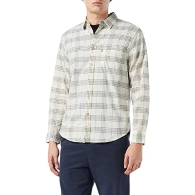 Bild av Levi&#039;s Kortärmad klassisk ficka T shirt för män, sharif tofu, S