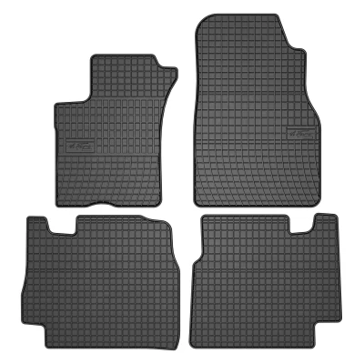 Bild av FROGUM 546443 Ensemble de tapis sol Caoutchouc avant et arrière 4 noir Sur mesure MERCEDES BENZ: Classe ML