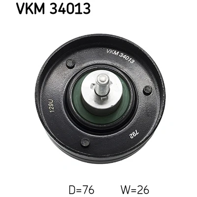 Bild av SKF VKM 34013 Galet Enrouleur avec monture FORD: ESCORT 5, 5 Cabriolet, FIESTA 3