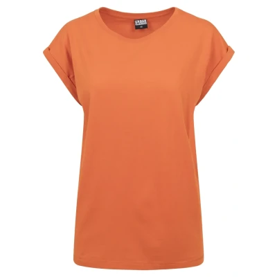 Bild av Urban Classics Extended Shoulder Tshirt bas, Storlek: Large, Rustorange