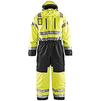 Bild av VARSELOVERALL 6763 1977 VINTER VARSELGUL/SVART C56 Beijerbygg Byggmaterial