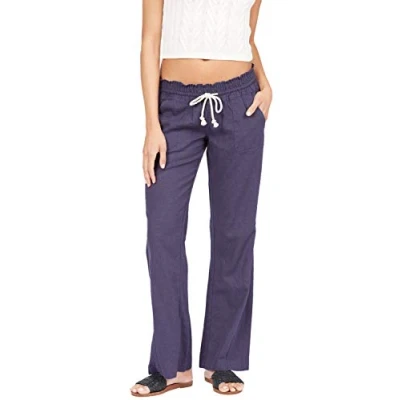 Bild av Roxy Oceanside byxor för kvinnor, HUMÖR INDIGO, XL