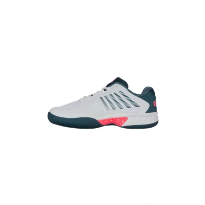 Bild av K SWISS Hyper Express Tennisskor för grus, Storlek: 42, White stargazer neon blaze Textil