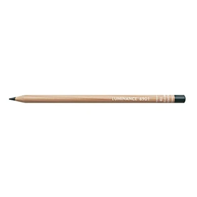 Bild av Caran d&#039;Ache Luminance Colour Pencil Artist färgpennor penna/3 stycken/förpackning färg: 739 Dark Sap Green (6901.739)
