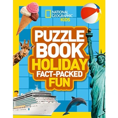 Bild av Puzzle Book Holiday: Brain tickling quizzes, sudokus, crosswords and wordsearches