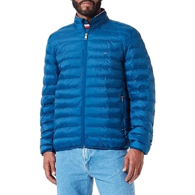 Bild av Tommy Hilfiger Packable Circular Jacket Allvädersjacka, Storlek: Large, Deep indigo