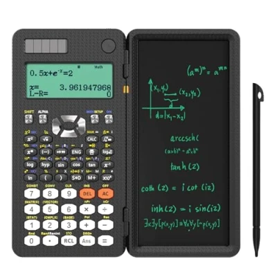 Bild av NEWYES Calculatrice Scientifique D&#039;ingénierie avec tablett D&#039;écriture, 417 fonctions, batteri Solaire, Mise à nivå 991ES, pour Étudiants, Enseignants, Ingénieur, Un Stylo Inclus