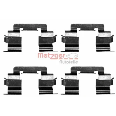 Bild av METZGER 109 1216 Kit d&#039;accessoires, plaquette de frein à disque MERCEDES BENZ: Classe A