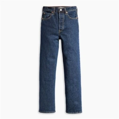 Bild av Levi&#039;s dam Jeans Ribcage Straight Ankle, Salsa Dark Stone, 26W / 29L