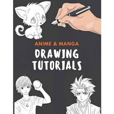 Bild av anime &amp; Manga Drawing tutorials: with this book you will know how to draw anime,how eyes,how hair for beginners