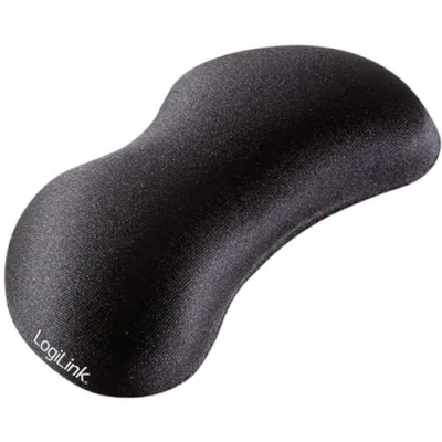 Bild av LogiLink ID0136 handledsstödjande gelkudde svart, 140 x 55 25 mm