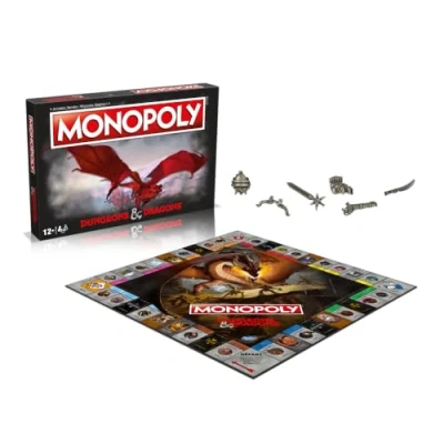 Bild av Jeu classique Winning Moves Monopoly Dungeons &amp; Dragons