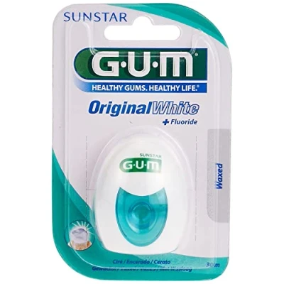 Bild av GUM Original White Tandtråd 30 m