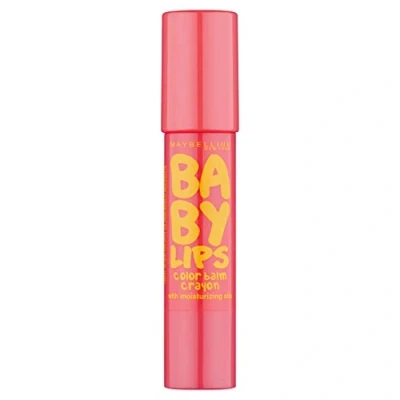 Bild av Maybelline New York Läppvård, babyläppar, balsam crayon, sugary orange, 10, 1 pack (1 x 3 ml)