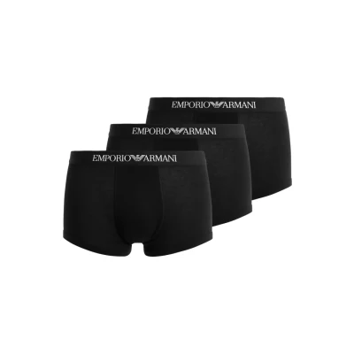 Bild av Emporio Armani Trunk 3 PACK Underkläder black, Storlek: XL, Black
