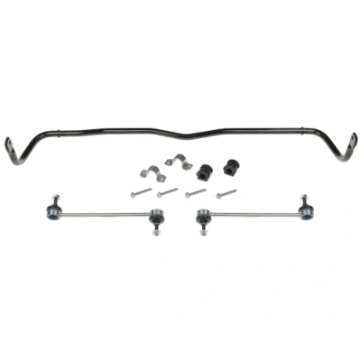 Bild av MEYLE 100 653 0004/HD Barre Stabilisatrice Essieu avant avec colliers, bielle/barre de poussée, support en caoutchouc Quality