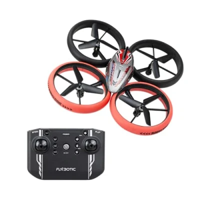 Bild av Silverlit FLYBOTIC Bumper Drone Lit, 2,4 Ghz, Portée 30 m, 360 kaskad, flerfärgad (mzds5SAa71Q)