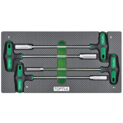 Bild av TOPTUL GEA0410 Clé à douille 8, 10, 12, 13