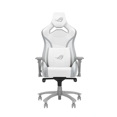 Bild av ASUS ROG Chariot X Core Gamingstol (justerbart nackstöd, 4D armstöd, minnesskum, högkvalitativt PU läder, gascylinder klass 4) vit