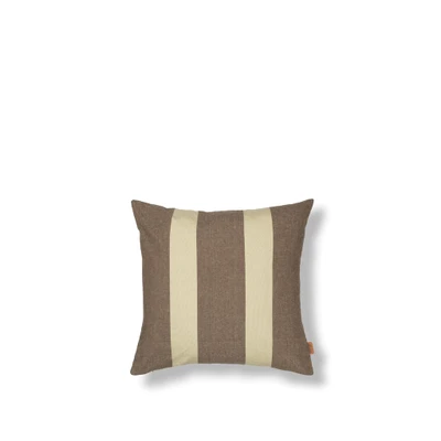 Bild av Ferm Living Strand Outdoor Cushion Kudde Carob Brown/Parchment W50 x H50 cm