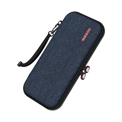 Bild av Skull &amp; Co. Every Day Slim Carrying Case for Nintendo Switch OLED and Regular Switch: Portable Hard Shell Protective Travel Denim