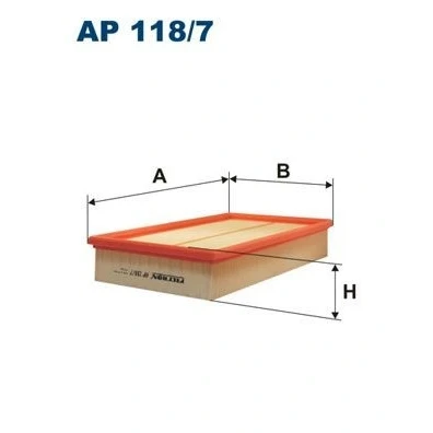 Bild av Luftfilter FILTRON AP 118/7