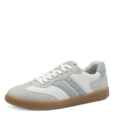 Bild av s.Oliver Dam Low 5 23652 44 sneakers, vit/blå, 37 EU, Vit blå, EU