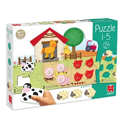Bild av Goula 53438 Puzzle 1 5 Multicolore
