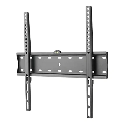 Bild av Deltaco TV väggfäste, fast universell hållare för apparater upp till 55 tums platt och böjd, max. 40 kg VESA standard 200 x 400 400, silver